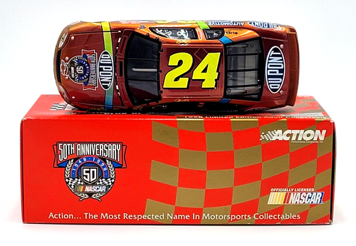 1998 Action Racing Jeff Gordon Chromalusion Chevrolet Monte Carlo 1:24 Bank - Picture 5 of 6