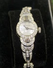 Vintage 30s ROLEX Platinum Diamond Small Ladies Watch 5 and 3/4" Band