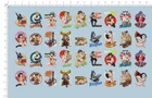 decals GIRLS und PANZER for different scales model kits   60980E