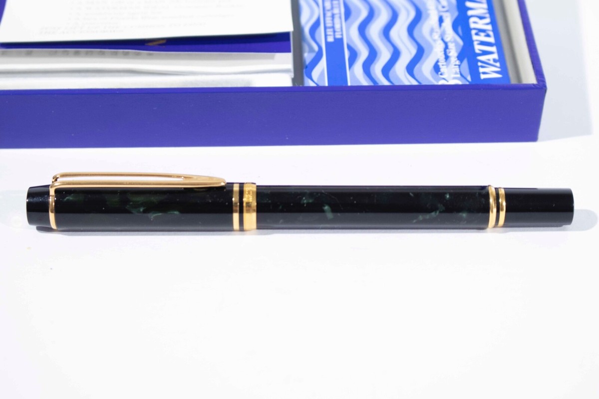 VINTAGE WATERMAN IDEAL 18K 750 FOUNTAIN PEN PARIS FRANCE W VINTAGE WATERMAN IDEAL 18K 750 FOUNTAIN PEN PARIS FRANCE W
