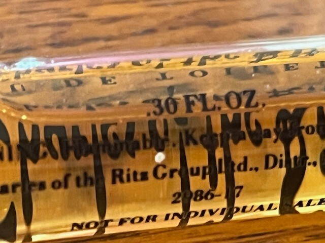 Charles of the Ritz EdT Vintage Perfume Splash 0.3 oz/10 ml. 1977 Formula