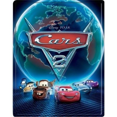 Cars 2 3d Collectible Steelbook Br3d Blu Ray Dvd Digital 5 Disc New Ebay