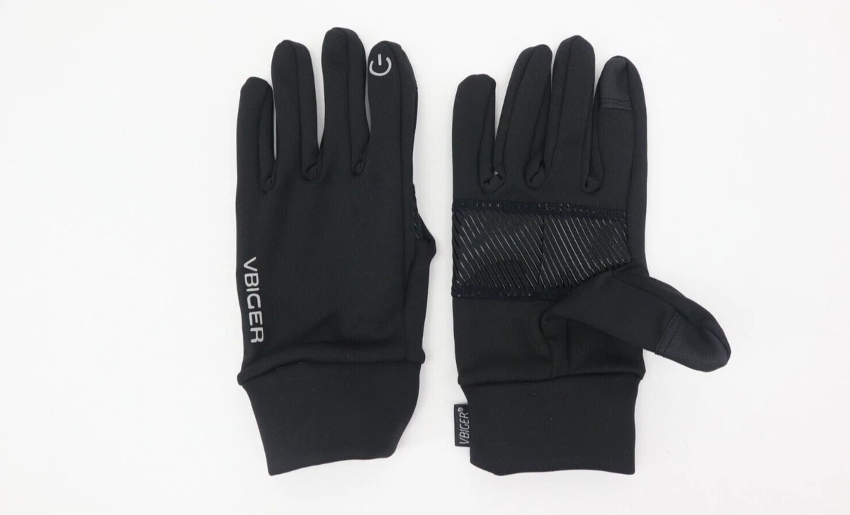 Lightweight Running Gloves, Touch Screen Anti-Slip Warm Gloves with Small Pocket