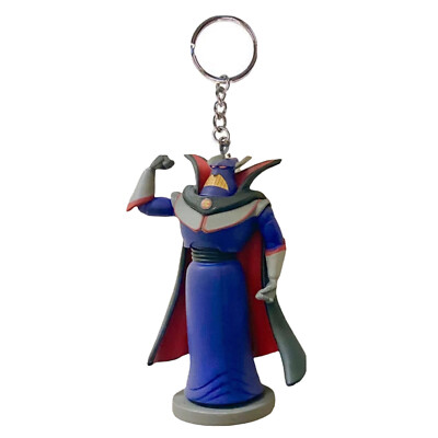 Toy Story Emperor Zurg Key Ring Keychain Figure Disney Villain Figurine 4  Charm