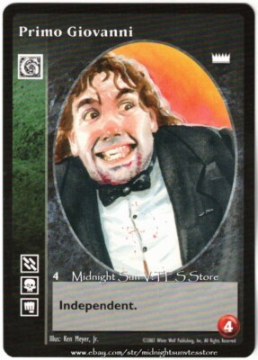 Primo Giovanni Giovanni Lords of the Night V:TES VTES Vampire CCG