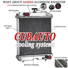 Aluminum Radiator For Kubota U25S U25-3S Excavator #RA411-42300 RB,RB411-42300