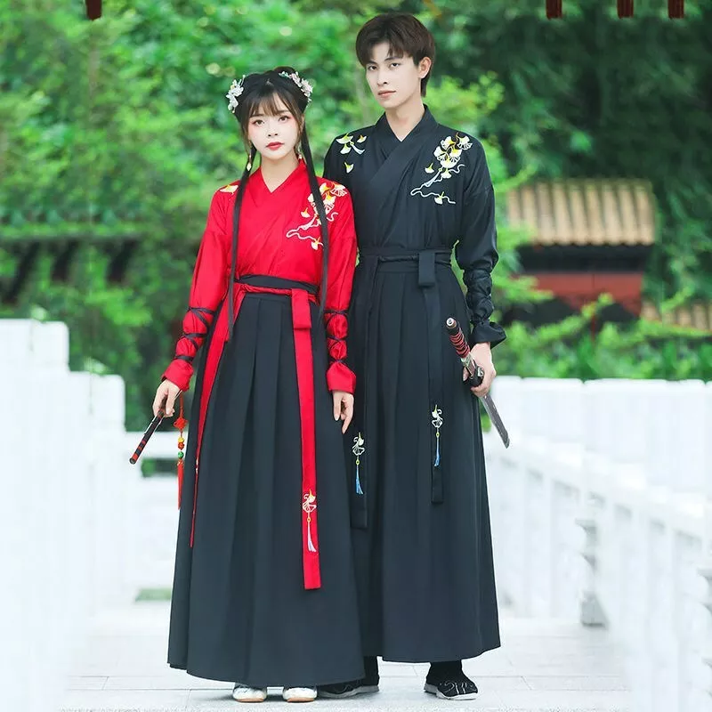 Male Hanfu Cosplay Women Men Ancient Costume Chinese Fashion Traditional  Clothes