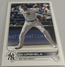 2022 Topps Baseball Series 1 Gio Urshela New York Yankees base card #23