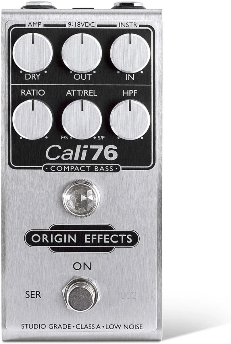 New ORIGIN EFFECTS Cali76-CB Bass Compressor Effector From Japan
