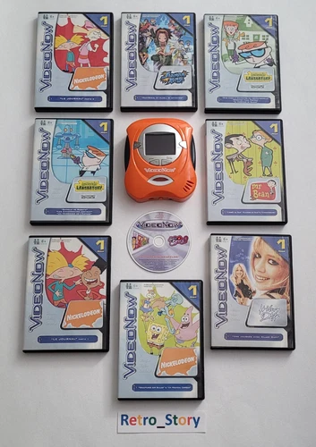 VideoNow Color - Personal Video Player & 9 Discs - HASBRO - 2004