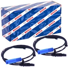 2x BOSCH ABS Sensor Hinten L/R für BMW 5er E39 Limousine 2.0-4.9