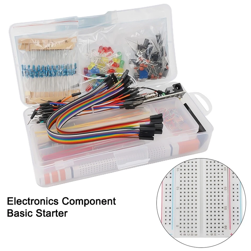 F??r Arduino Mikrocontroller Leistungsmodul 830 Verbindungspunkt-Steckbrett Neu - Bild 4 von 4