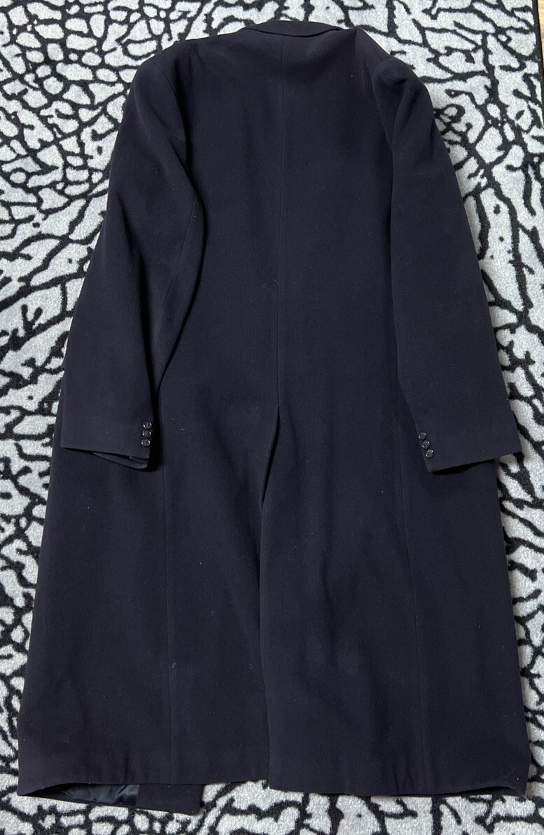 Cappotto Vestito Peterborough Fila 100% Lana Nero LEGGI Descrizione ��