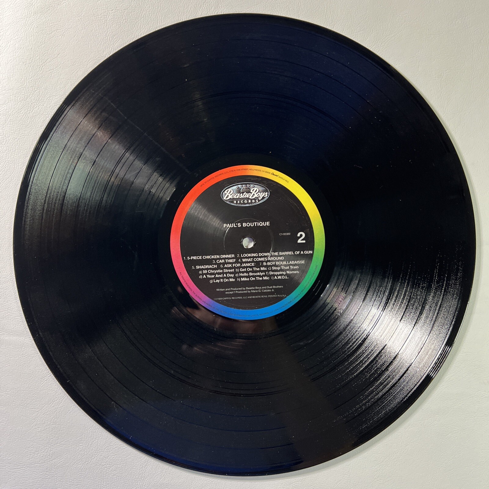 Beastie Boys “Paul's Boutique” LP/B. Boys Records (VG) 2009 Reissue