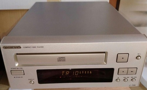 Onkyo C-705X CD Player Audio Stereo Silver DLA ALL Operation Tested - Picture 7 of 17