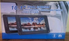 Naviskauto 10.1'' Dual Screen Car Portable or Headrest Duel Video DVD Player