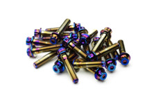 M7 32mm Neo Chrome 3pc Wheel Split Rim Assembly Bolts Bbs Rs Oz Schmidt Rh Screw M7 32mm Neo Chrome 3pc Wheel Split Rim Assembly Bolts Bbs Rs Oz Schmidt Rh Screw