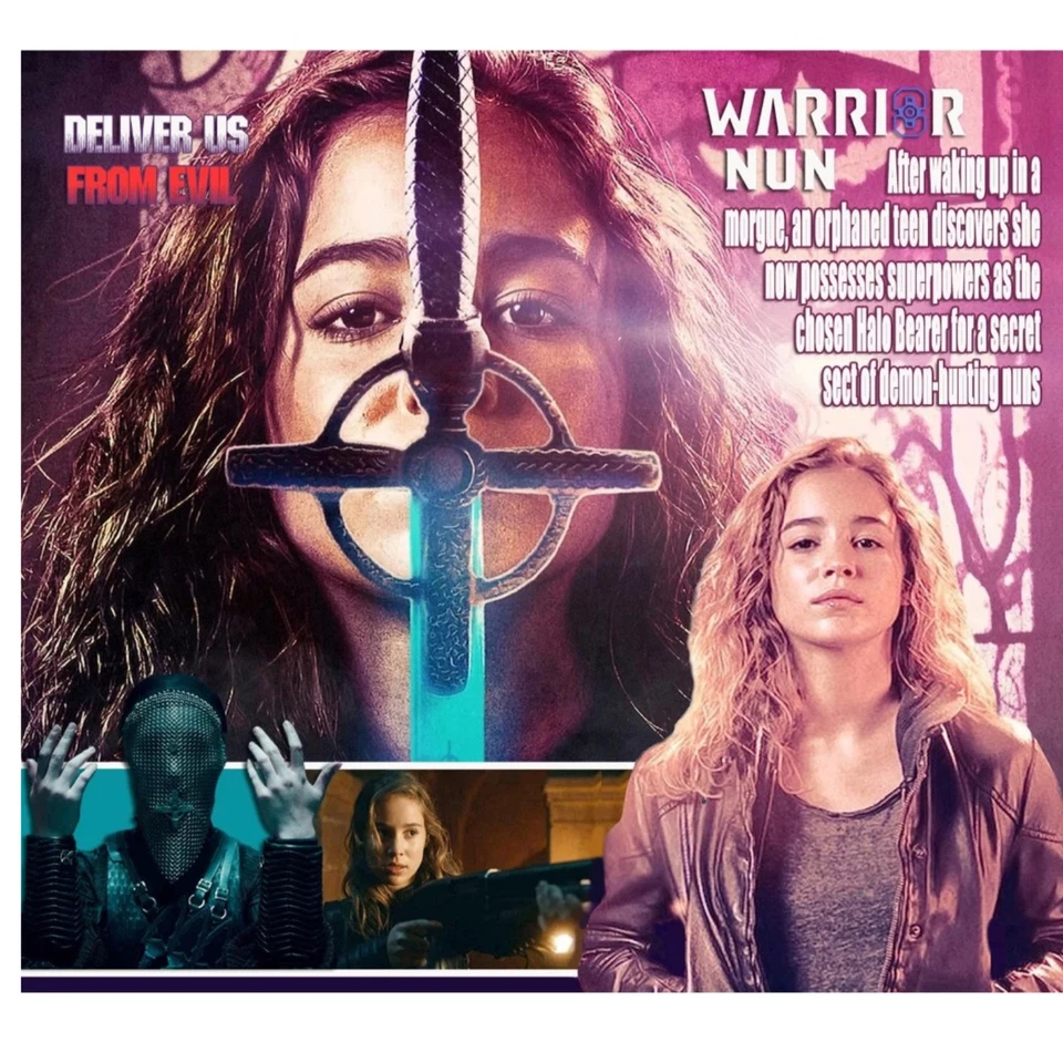 Warrior Nun SEPARATED Seasons 1 - 2 TV Series FULL HD DVD High Quality Audio - Image 3 of 4