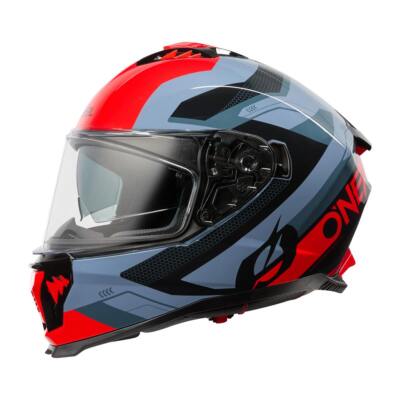 O'Neal Challenger Exo Enduro MX Motorrad Helm schwarz/grau/rot 2025 Oneal