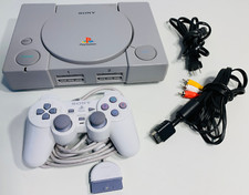 SONY PLAYSTATION 1 PS1 Console SCPH-9001 COMPLETE 1994 Analog Controller TESTED!