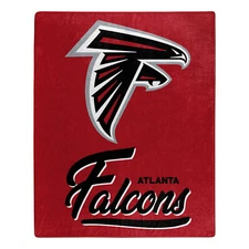 Atlanta Falcons 50" by 60" Plush Signature Raschel Throw Blanket - NFL