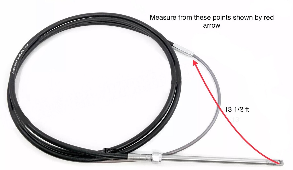Seastar Boat QC Rotary Steering Cable SSC6273 | 13.5 Foot | eBay