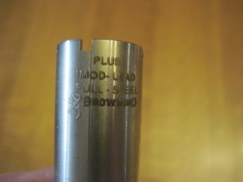 Browning Invector Plus 12ga Flush Stainless Choke Tube-Improved Modified /Full - Picture 2 of 4