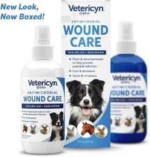 plus Dog Wound Care Spray | Healing Aid and Skin Repair, Clean Wounds, Reliev...