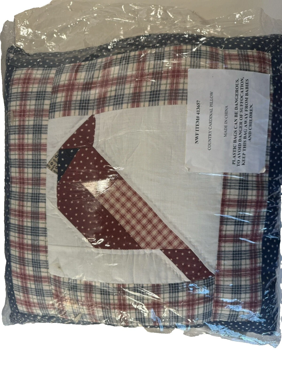 Geometric 100% Cotton Patriotic Home Décor Pillows