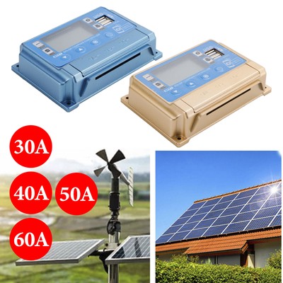 30A-60A MPPT Bluetooth APP Solarladeregler Ladegerät für 12V-60V batterie
