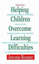 Helping Children Overcome Learning Difficulties by Rosner, Jerome