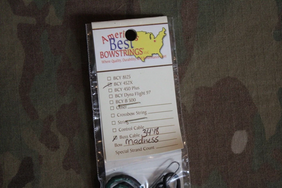 PSE Archery Replacement String 34 1/8" - Buss Cable - PSE Madness Compound Bow - Image 2 of 4