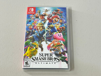 NEW! Super Smash Bros. Ultimate (Nintendo Switch) Sealed! * FIRST-PRINT * 00000
