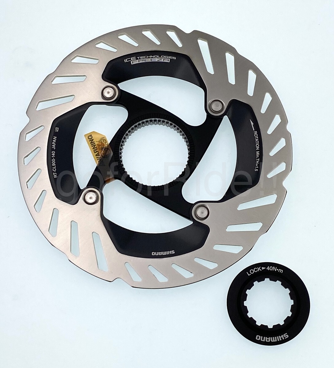 Shimano DURA-ACE RT-CL900 Center Lock Disc Rotor 160+140mm,w
