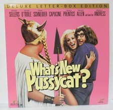 What's New Pussycat Woody Allen Deluxe Letter Box 1993 Laserdisc 100221TILD