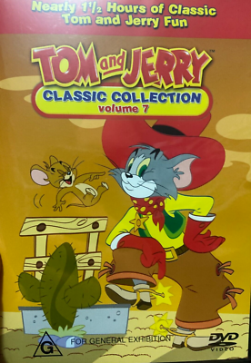 Tom And Jerry Classic Collection Volume region DVD (animated