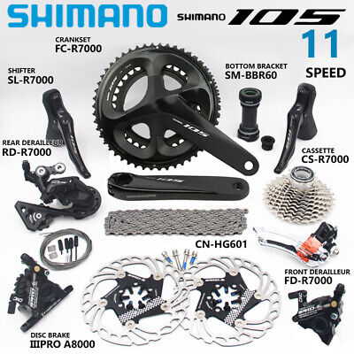 SHIMANO 105 R7000 Groupset R7000 Shifter Derailleurs IIIPRO SHIMANO 105 R7000 Groupset R7000 Shifter Derailleurs IIIPRO