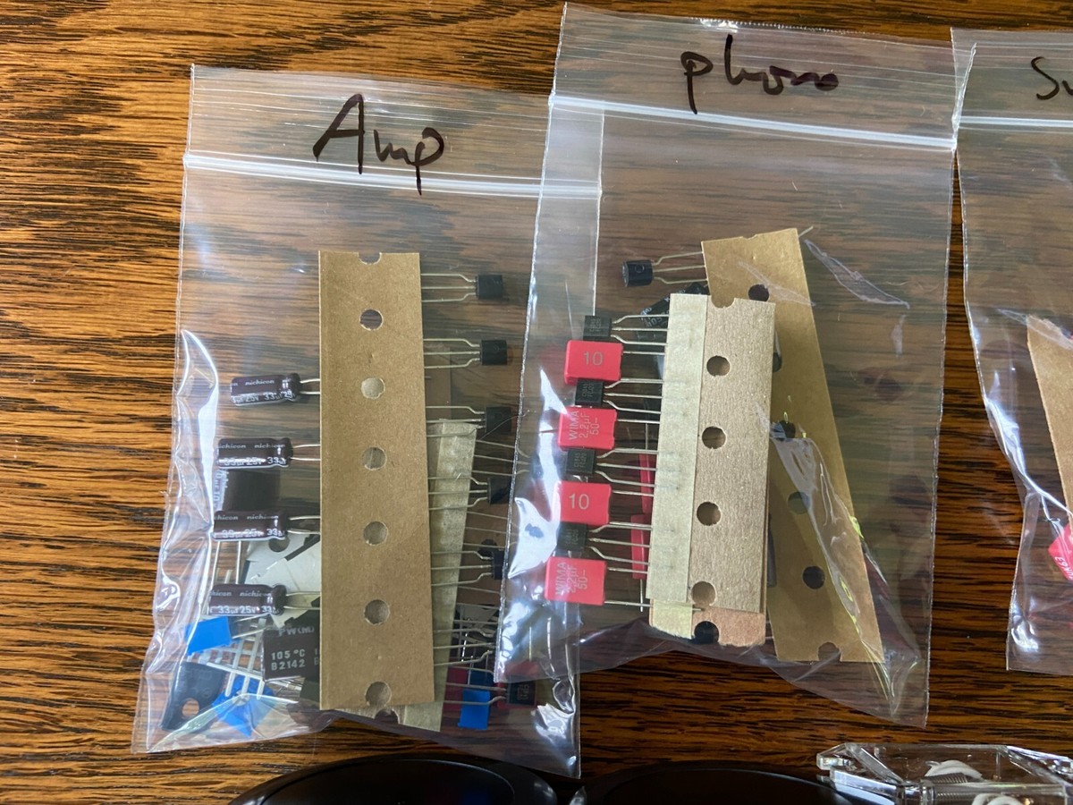 Pioneer SA-9100 Complete Rebuild Kit High-Quality Amplifier Recap
