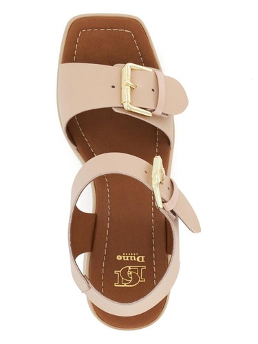Dune London Jenies Platform Sandals Shoes Leather Blush UK 3 EU 36 - Picture 4 of 5