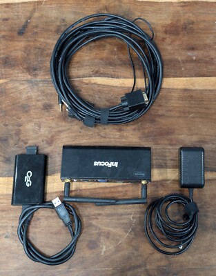 InFocus LiteShow 4 Wireless Presentation w/Power, Headless HDMI, USB3 to HDMI ad