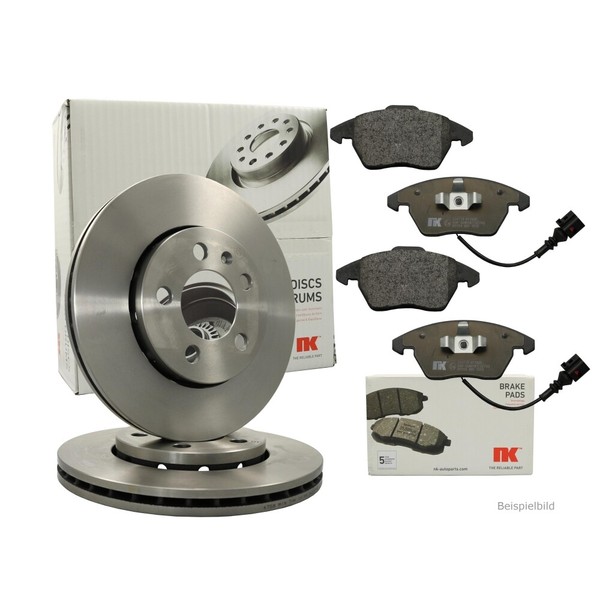NK Bremsenset Vorne Bremsscheiben + BremsbeläGe VW Golf IV-image