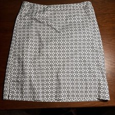 Vintage Gap Women s black/white Skirt Size 10