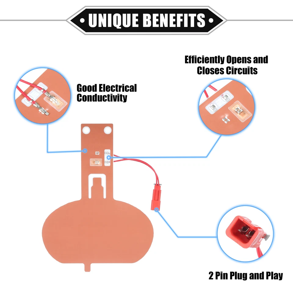 Contacto de bocina de coche para Ford F-150 F-250 F-350 F-450 F-550 Super Duty 2001-2007 Foto 3 de 4