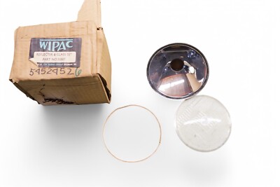 NOS WIPAC S0507 Reflector and Glass Set BSA Triumph Headlamp *RG22