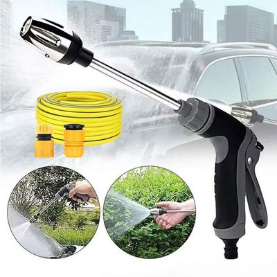 High-Pressure Power-Gun Water Spray Car Clean Washer Tool Garden Hose Nozzle Kit