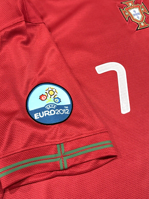 2012/13 Portugal Home Jersey #7 Ronaldo XL Nike Soccer Euro