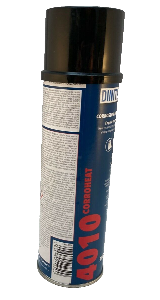 Dinitrol Alta Temperatura Clear Wax 4 X 500 Ml Bombolette Spray