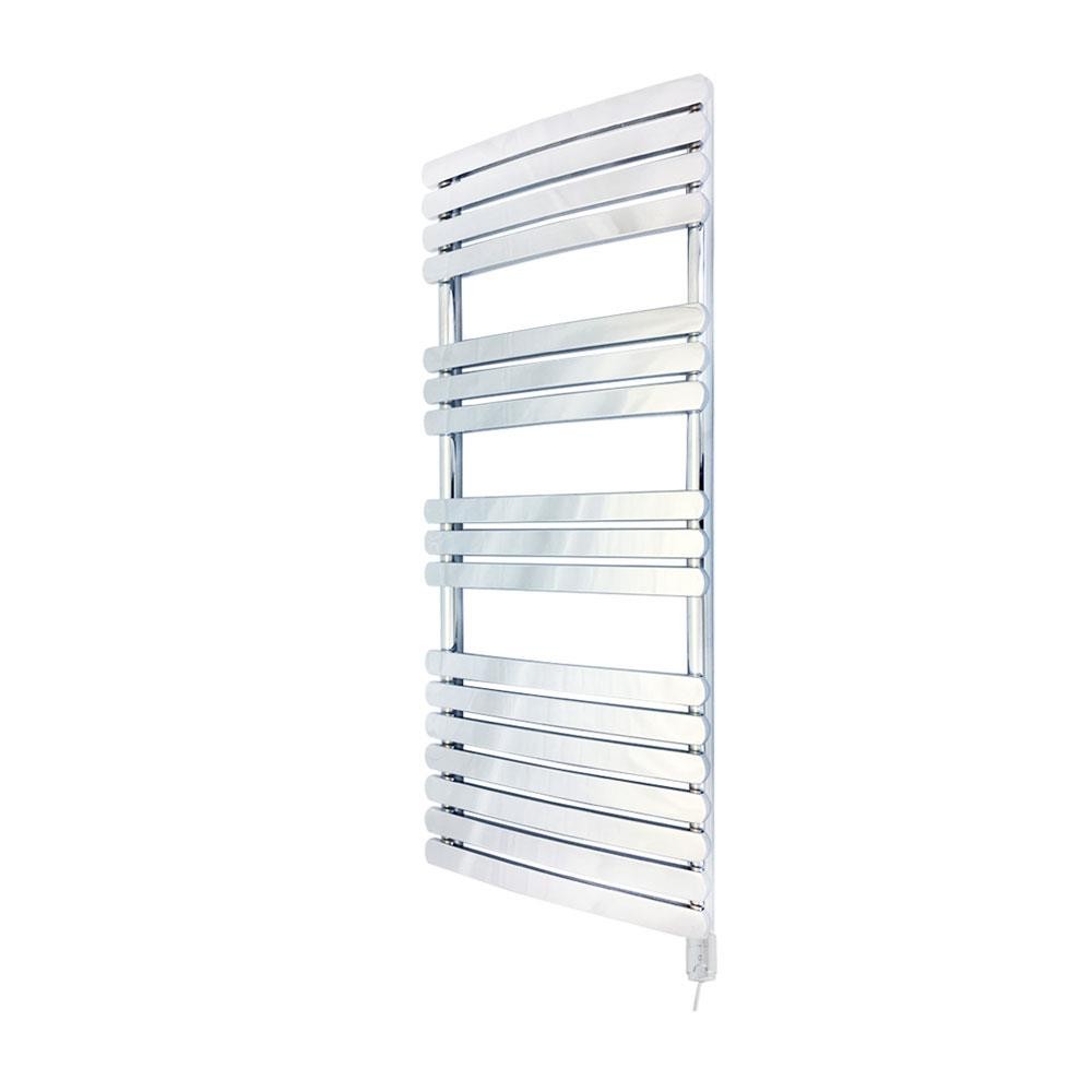 Chrome Electric Designer Towel Rail Thermo Element 300w Prefilled 500mm x 1200mm