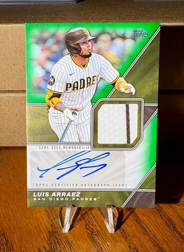 2026 Topps Series 1 Luis Arraez Green (RAW)