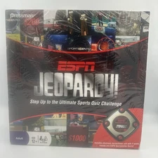 ESPN Jeopardy! Sports Trivia Quiz Game 2008 Pressman ESPN Players Ballparks NFL